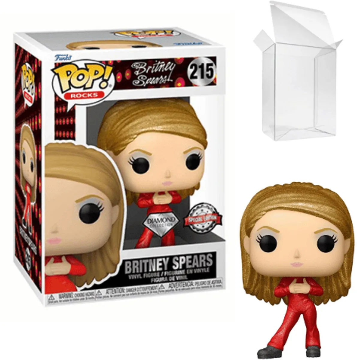 Funko Pop! Britney Spears Catsuit Diamond Collection 64476 - Multicolours