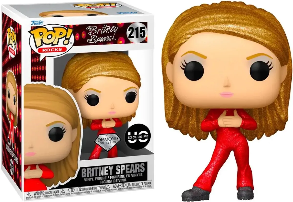 Funko Pop! Britney Spears Catsuit Diamond Collection 64476 - Multicolours