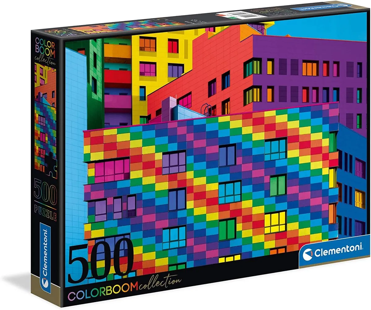 Clementoni Puzzel Colorboom Collection 500 Stuks - Multicolor