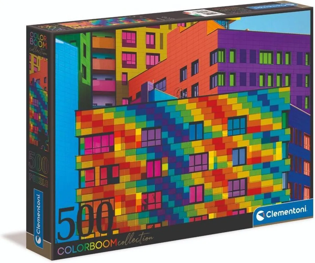 Clementoni Puzzel Colorboom Collection 500 Stuks - Multicolor