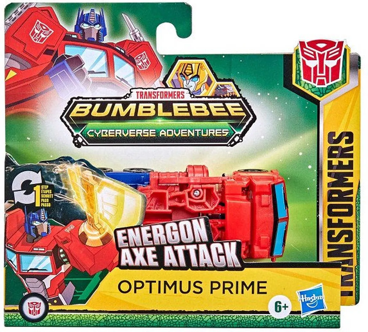 Hasbro Transformers Cyberverse Optimus Prime 11cm - Rood