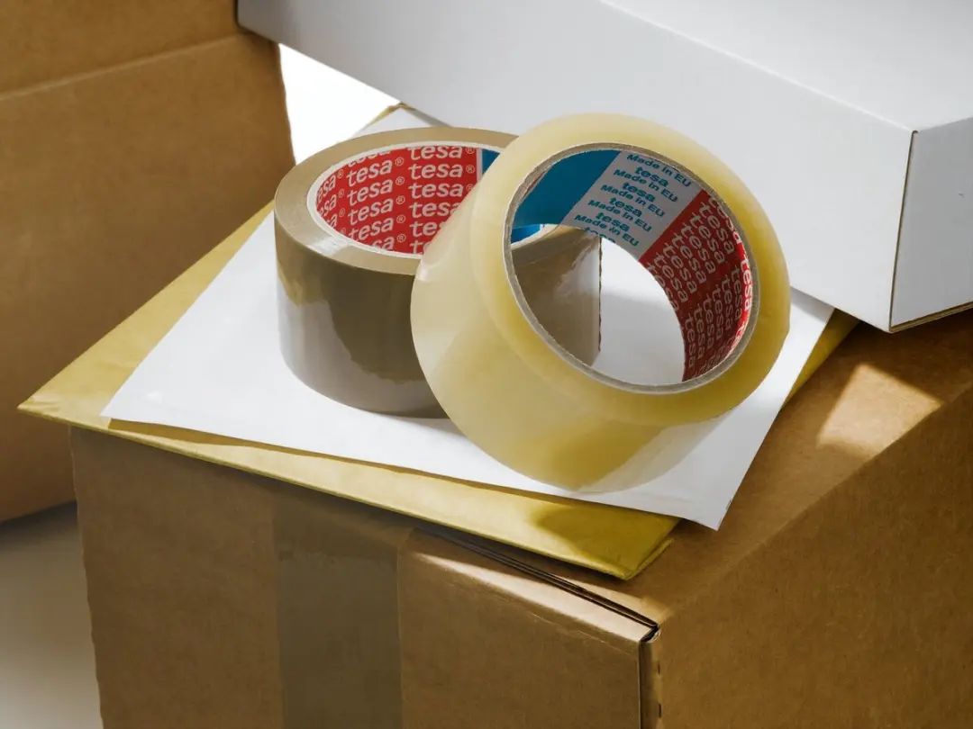 Tesa Witte Pakkingstape 48mm x 66m - Transparant