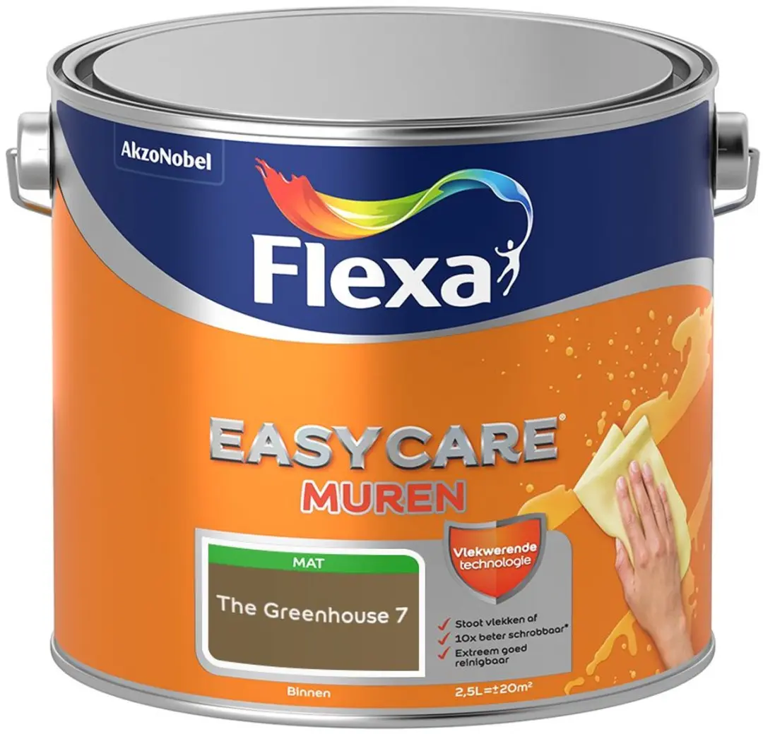 Flexa Easycare Muren The Greenhouse 7 Mengverf 2,5L