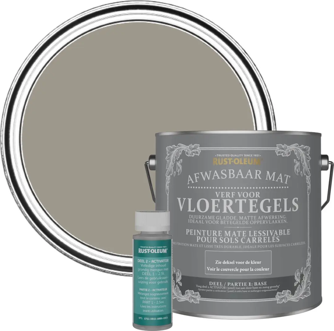 Rust-Oleum Truffel Vloertegelverf 2,5L