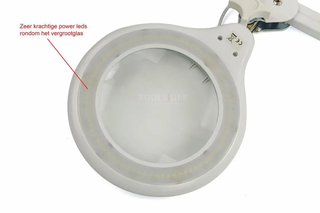 HBM LED Loeplamp 3800 Lumen - 81 LEDs - 1,75x Vergroting - Neutraal