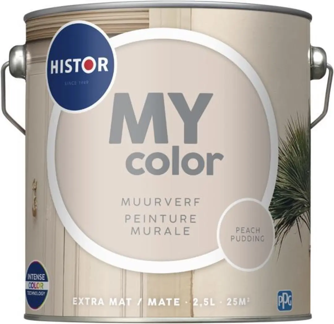 Histor MY Color Muurverf Extra Mat Peach Pudding 2.5L