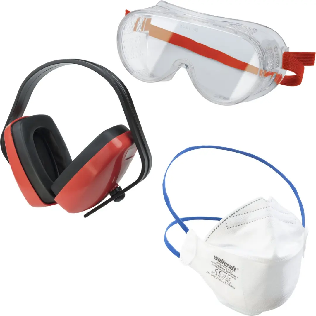 Wolfcraft Veiligheidsbril Set 4980000
