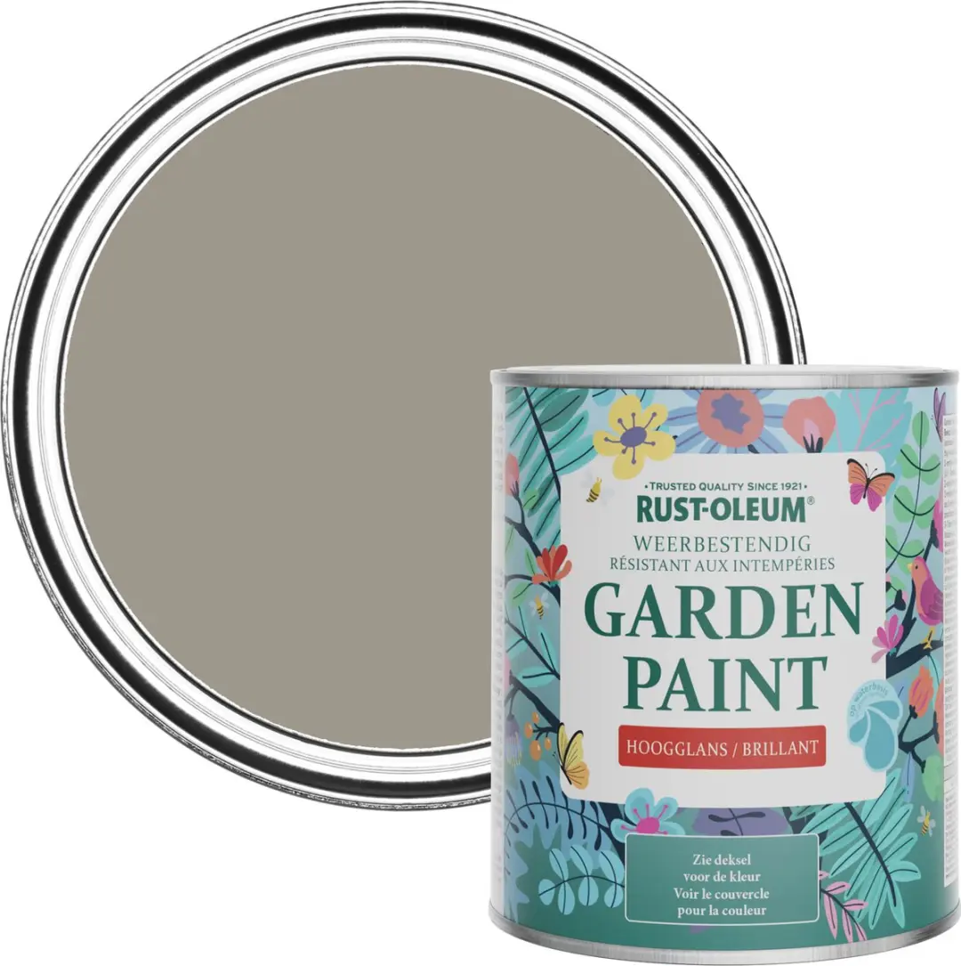 Rust-Oleum Truffel Tuinverf Hoogglans 750ml