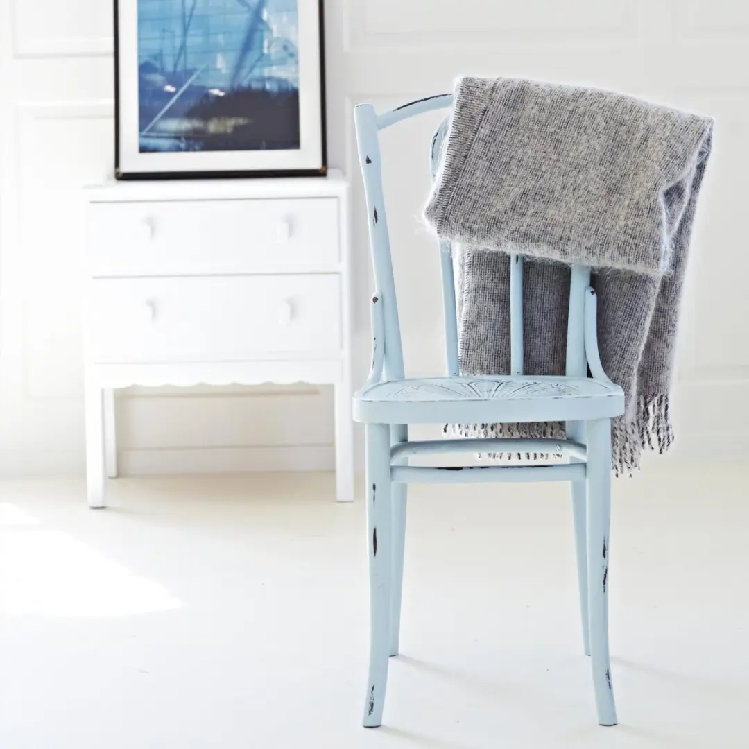 Rust-Oleum Blauw Chalky Finish Meubelverf 750ml - Eucalyptus