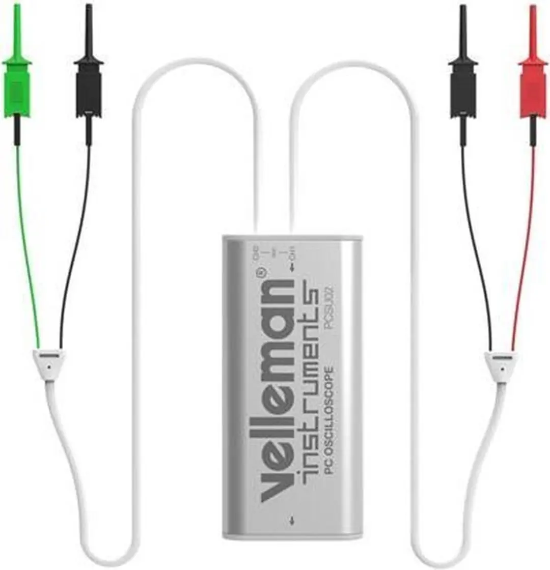 Velleman PCSU02 Mini-oscilloscoop 2 Kanalen
