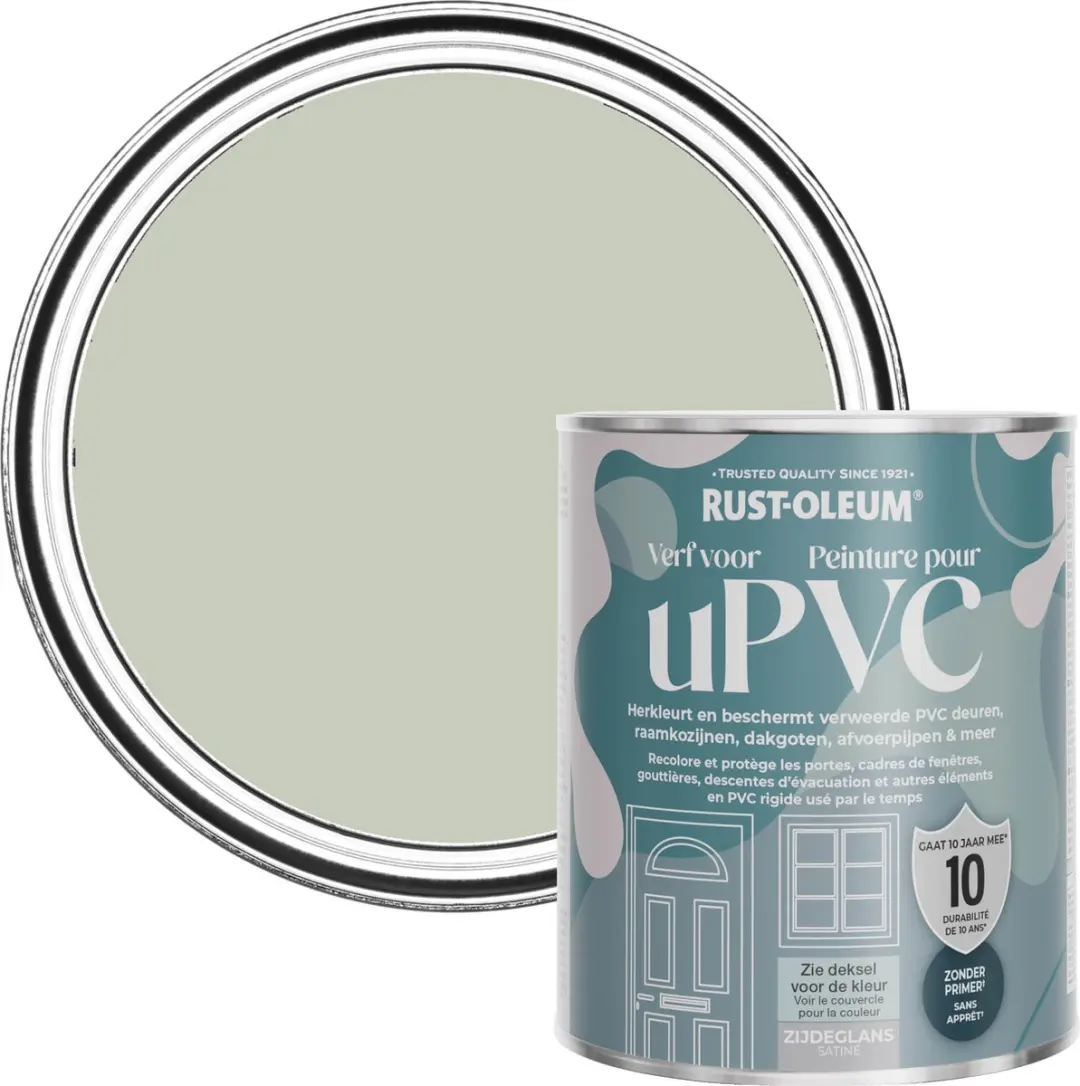 Rust-Oleum Groen Zijdeglans Verf Aloe 750ml