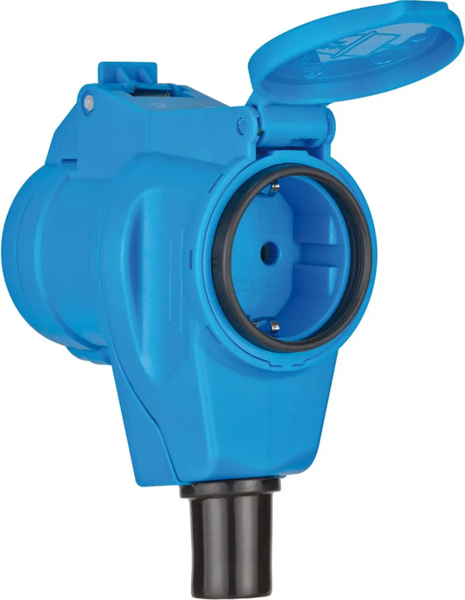 Brennenstuhl CEE-haakse koppeling 16A 230V - Blauw