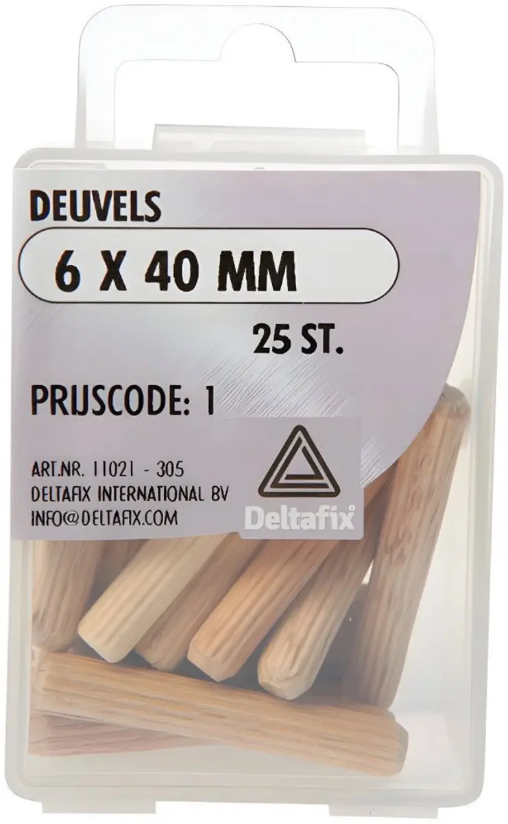 Deltafix Deuvels 40mm - 75 Stuks