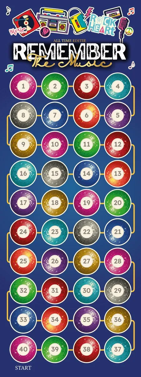 Asmodee Remember the Music All Time Editie Partyspel - 2-6 Spelers