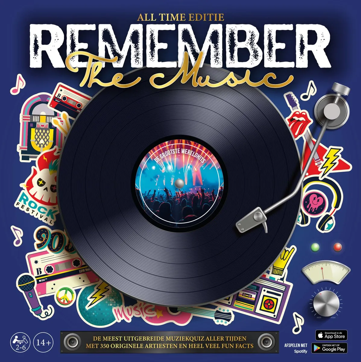 Asmodee Remember the Music All Time Editie Partyspel - 2-6 Spelers