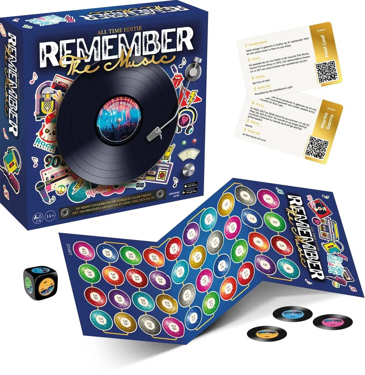 Asmodee Remember the Music All Time Editie Partyspel - 2-6 Spelers