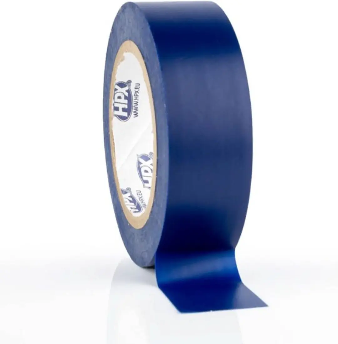 HPX PVC Isolatietape Blauw 19mm x 10m