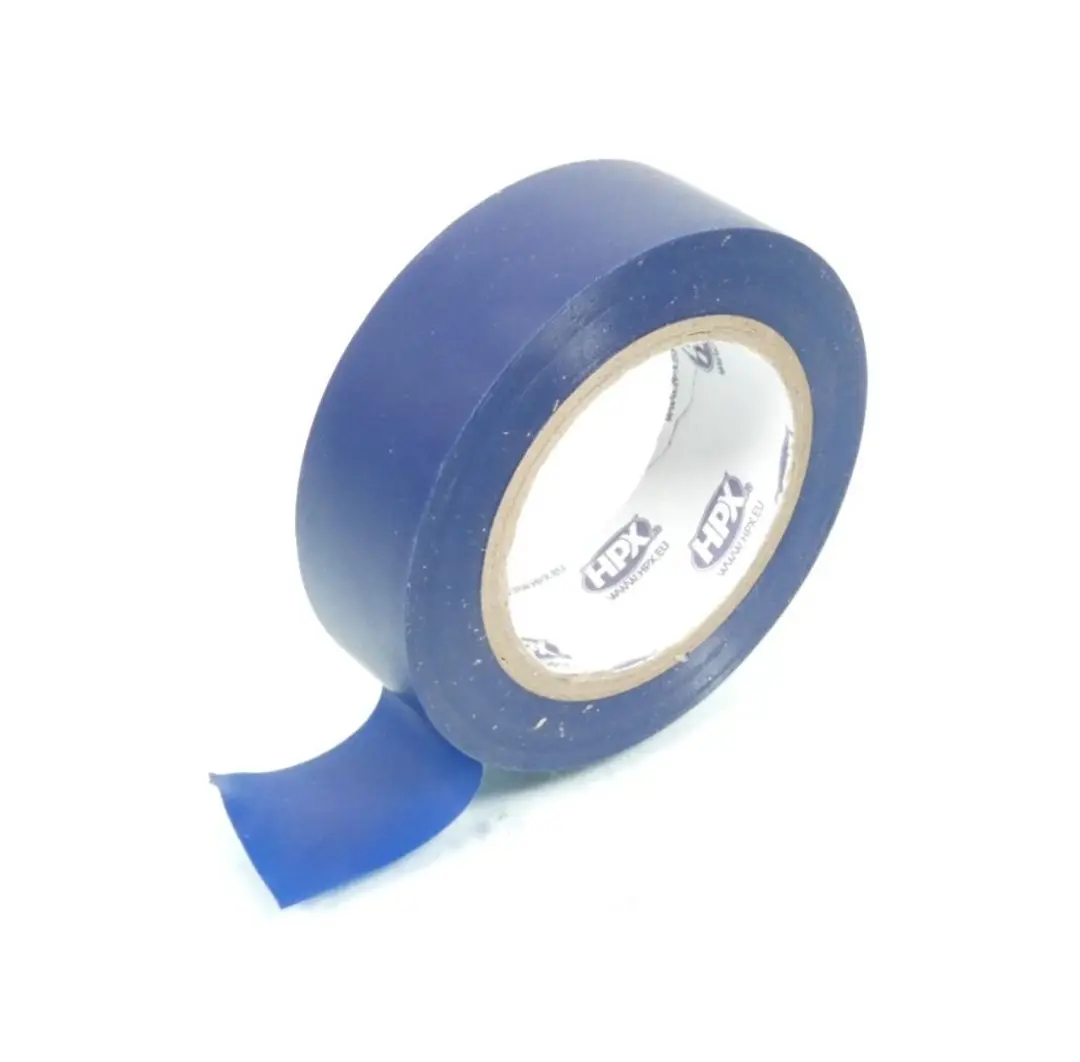 HPX PVC Isolatietape Blauw 19mm x 10m