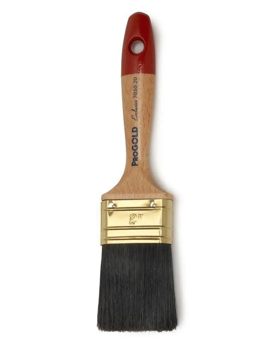 ProGold 7050-3.0 Platte Kwast 75mm - Transparant