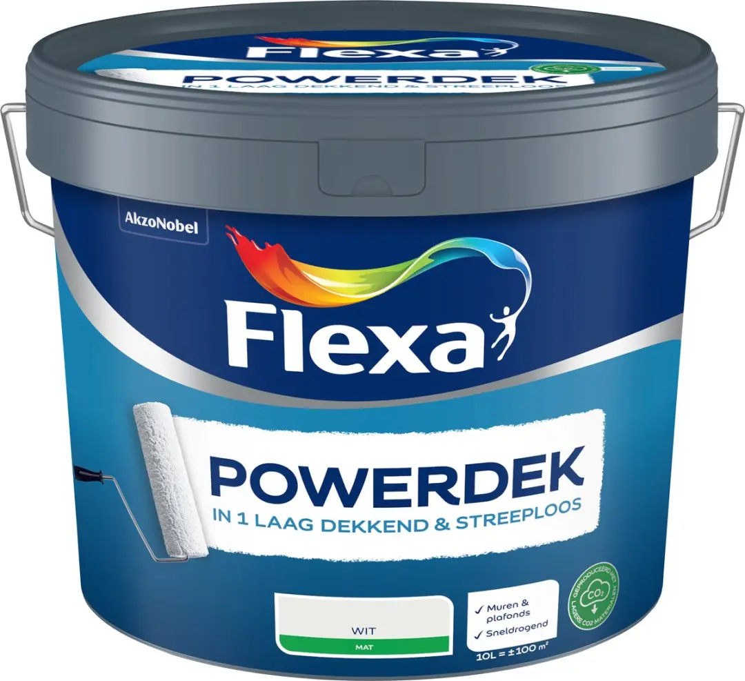 Flexa Powerdek Muren & Plafonds 10L