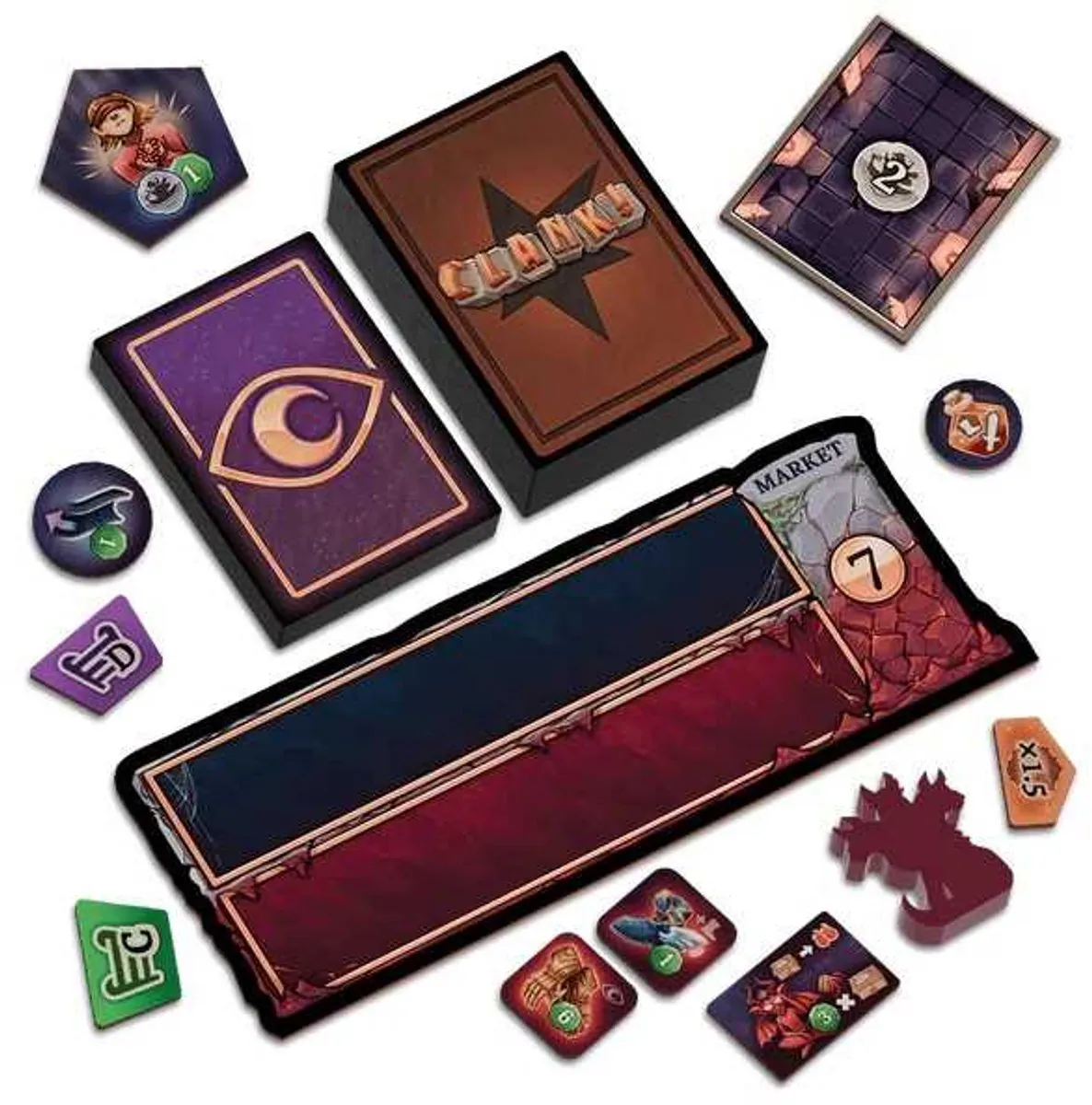 Asmodee Clank! Catacombs Underworld Bordspel - 2-4 Spelers