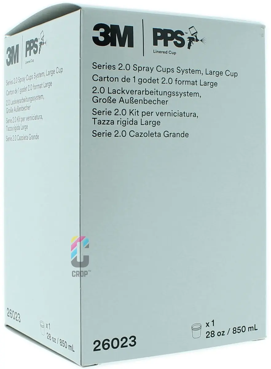 3M PPS 2.0 Buitenbeker 850ml