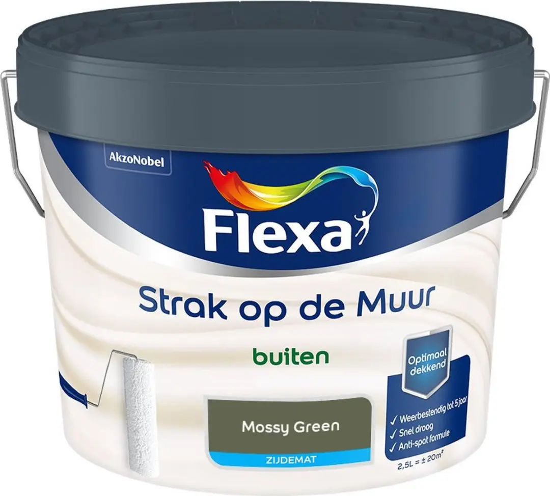 Flexa Strak Op De Muur Mengverf 2,5L
