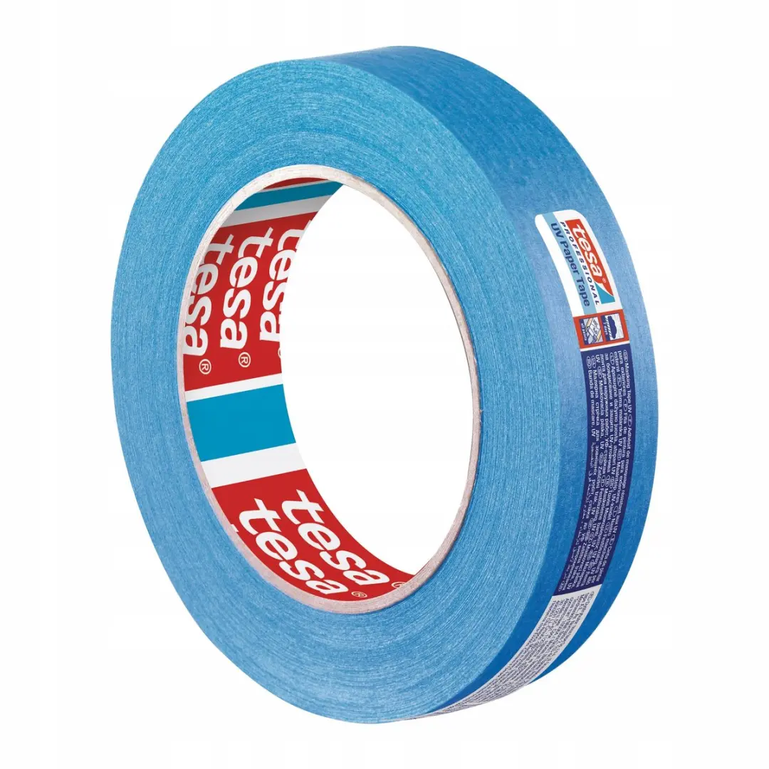 Tesa 4431 Blauwe Afplaktape Buiten - UV-bestendig 7 dagen