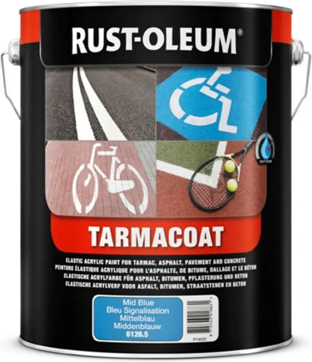 Rust-Oleum Tarmacoat Middenblauw 5L