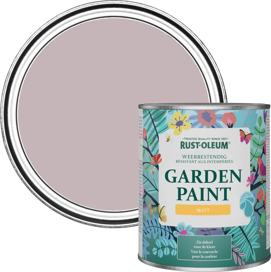Rust-Oleum Paars Tuinverf Matt Lilac Wine 750ml
