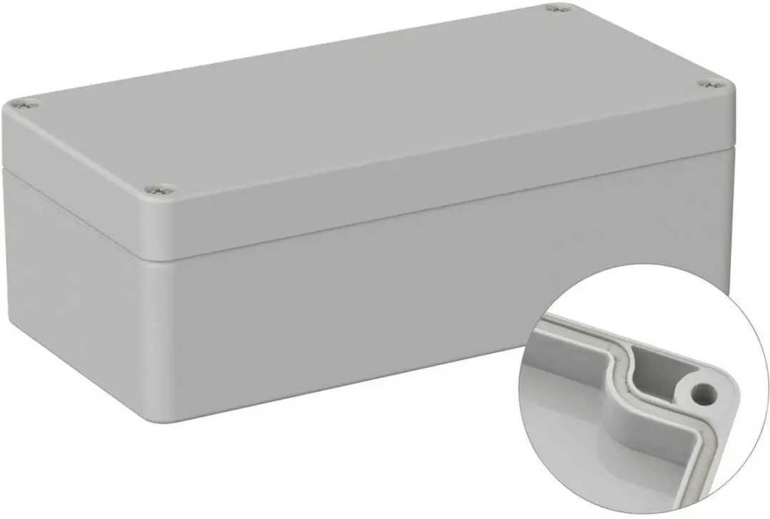 Tru Components TC-9065632 Industriële Behuizing 160x80x55mm - Grijs-wit