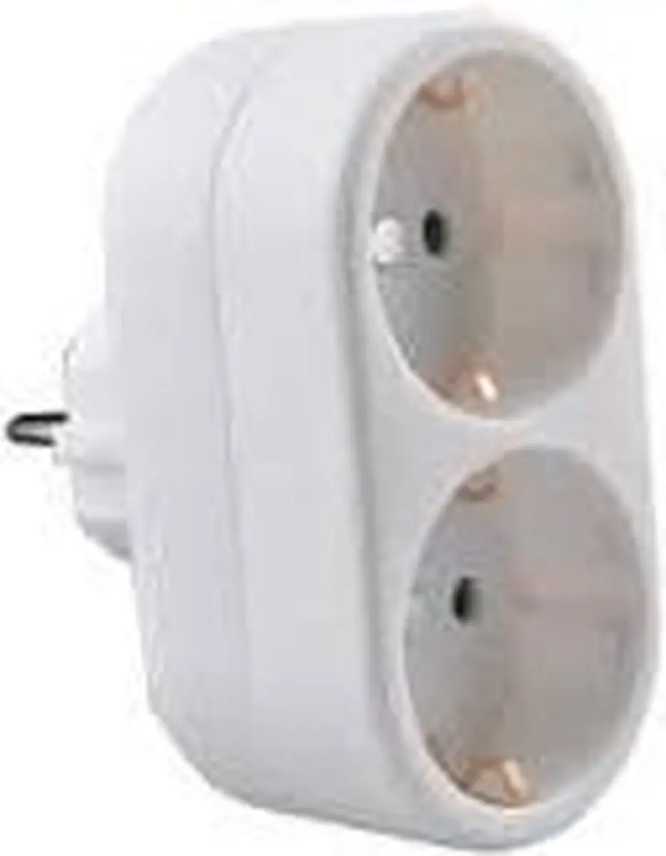 Nedis Stopcontact-Splitter Type-F 16A 3500W - Wit - afbeelding 6 van 6