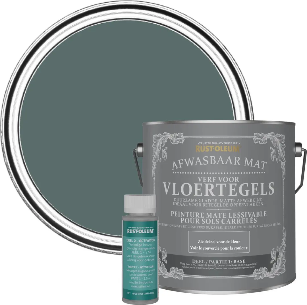 Rust-Oleum Diepe Zee Vloertegelverf 2,5L
