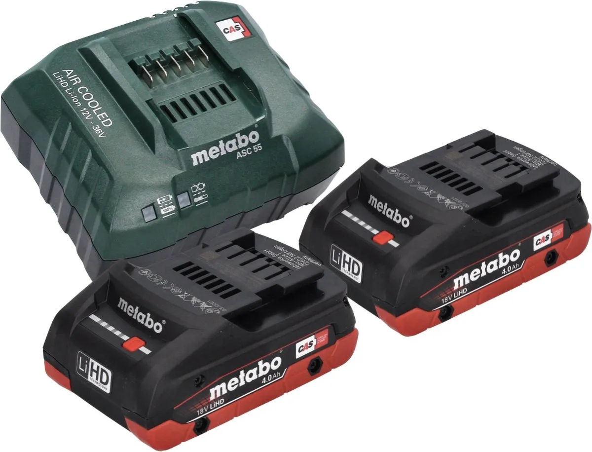 Metabo MS 18 LTX 15 Accu-Houtzaag 15cm - 2x 4,0Ah + Oplader - afbeelding 3 van 5