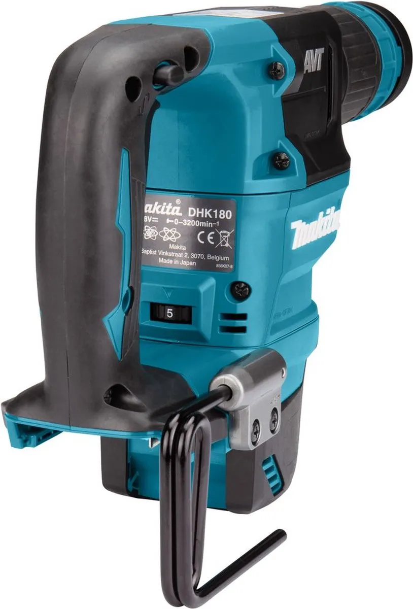 Makita DHK180ZJ Accu Schraper 18V - 3200 Slagen - afbeelding 6 van 6
