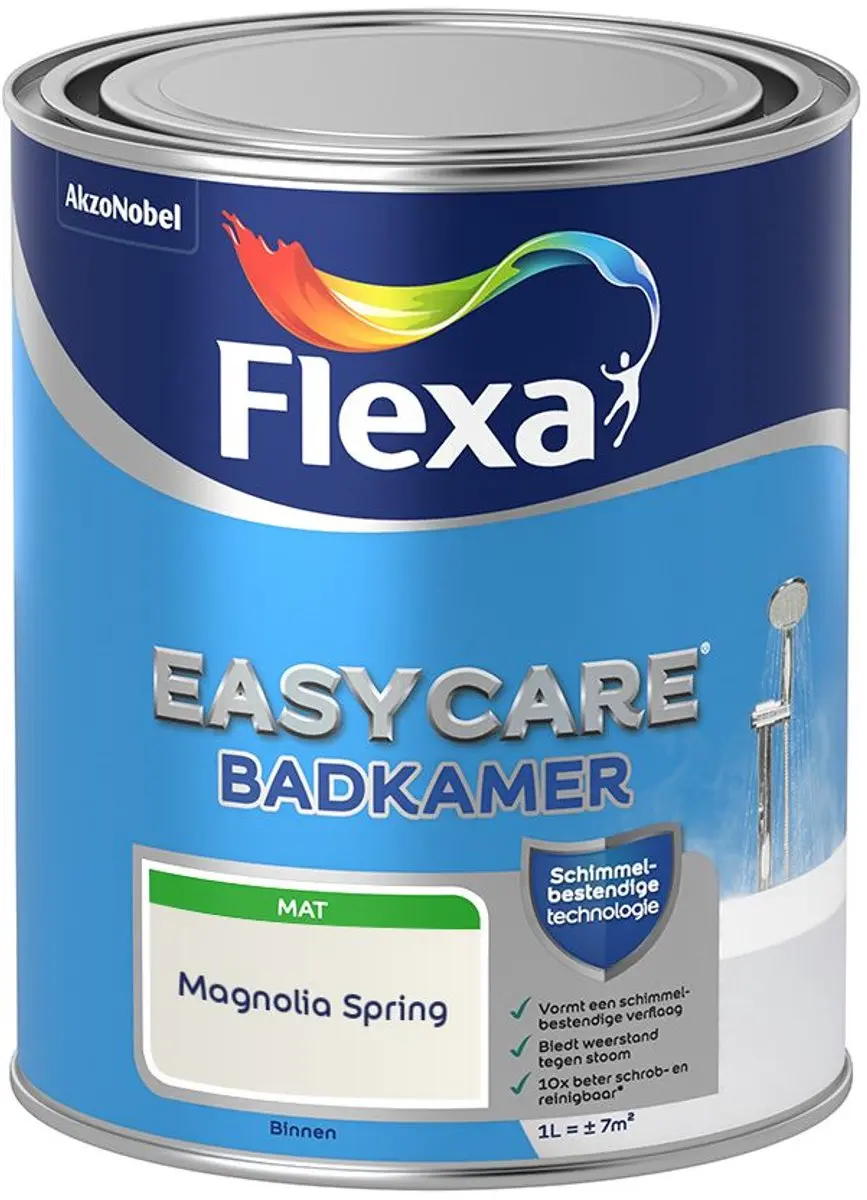 Flexa Easycare Badkamer Mengverf Magnolia Spring 1L