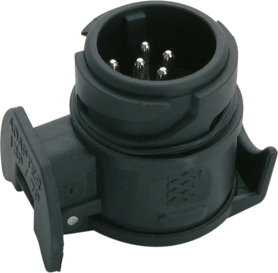 Carpoint Adapter 13-polig naar 7-polig - 12V - Zwart