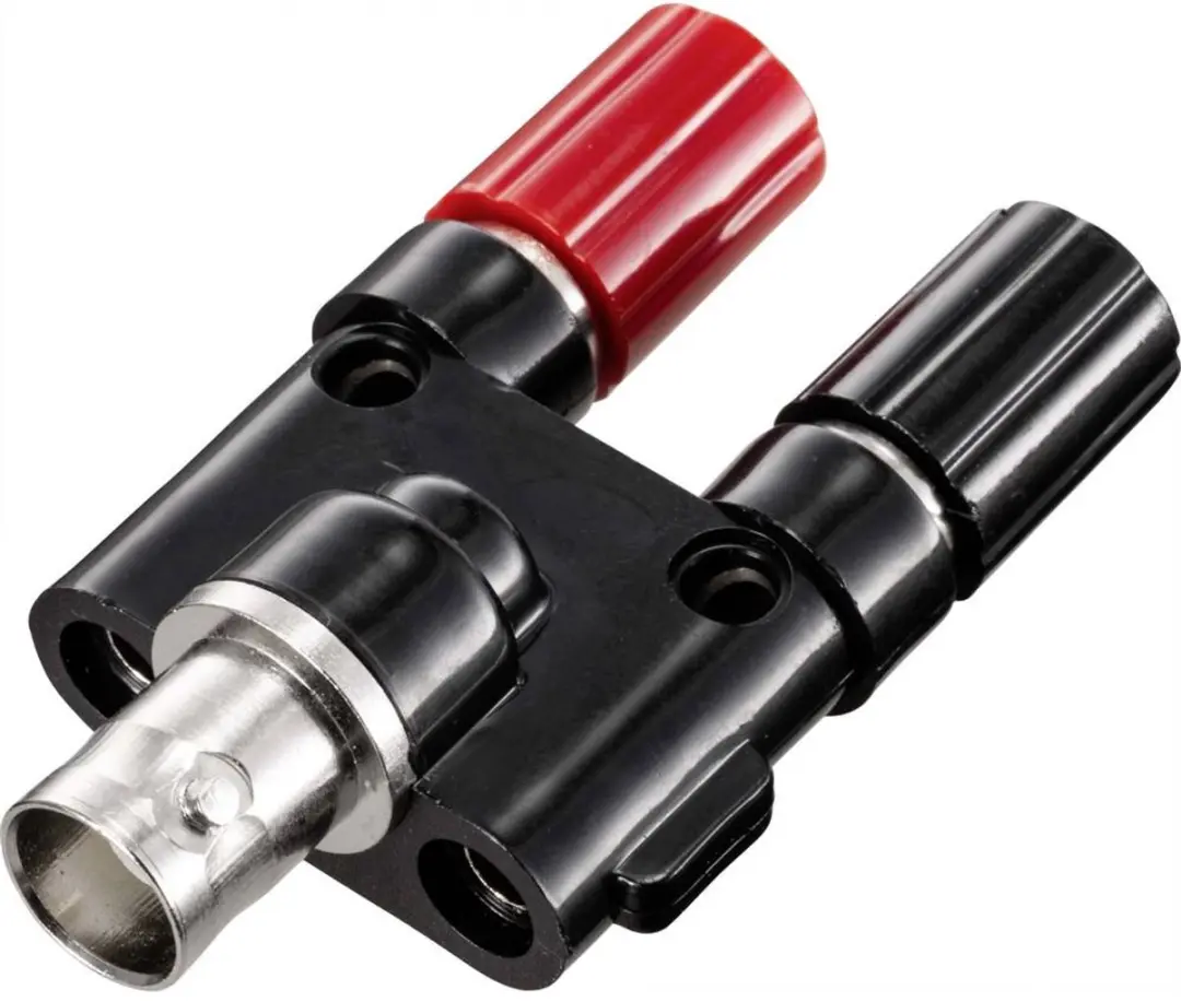 Tru Components Adapterstekker BNC-bus 4mm