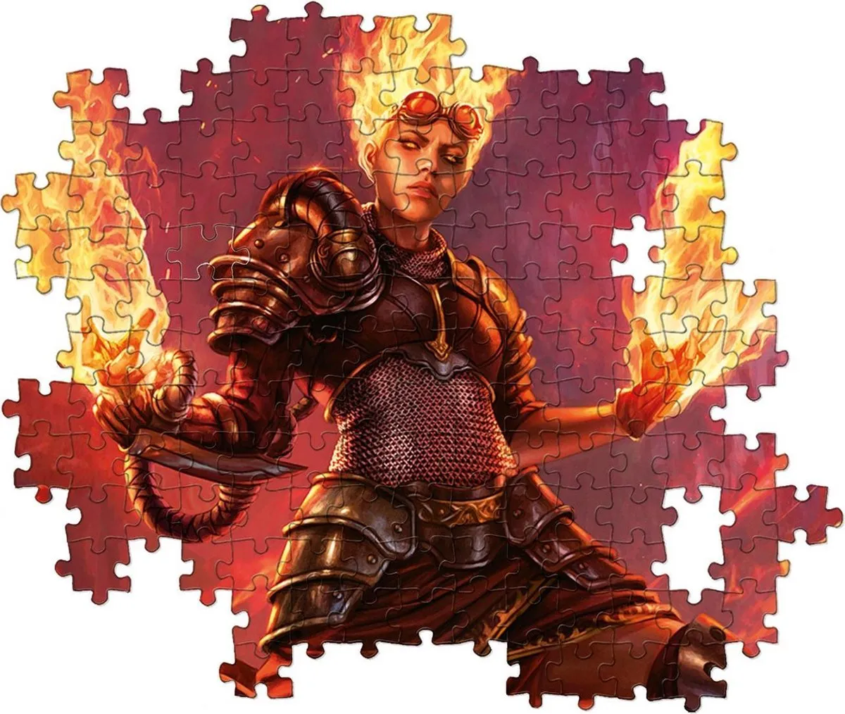 Clementoni Magic The Gathering Legpuzzel 1000 Stuks - Rood