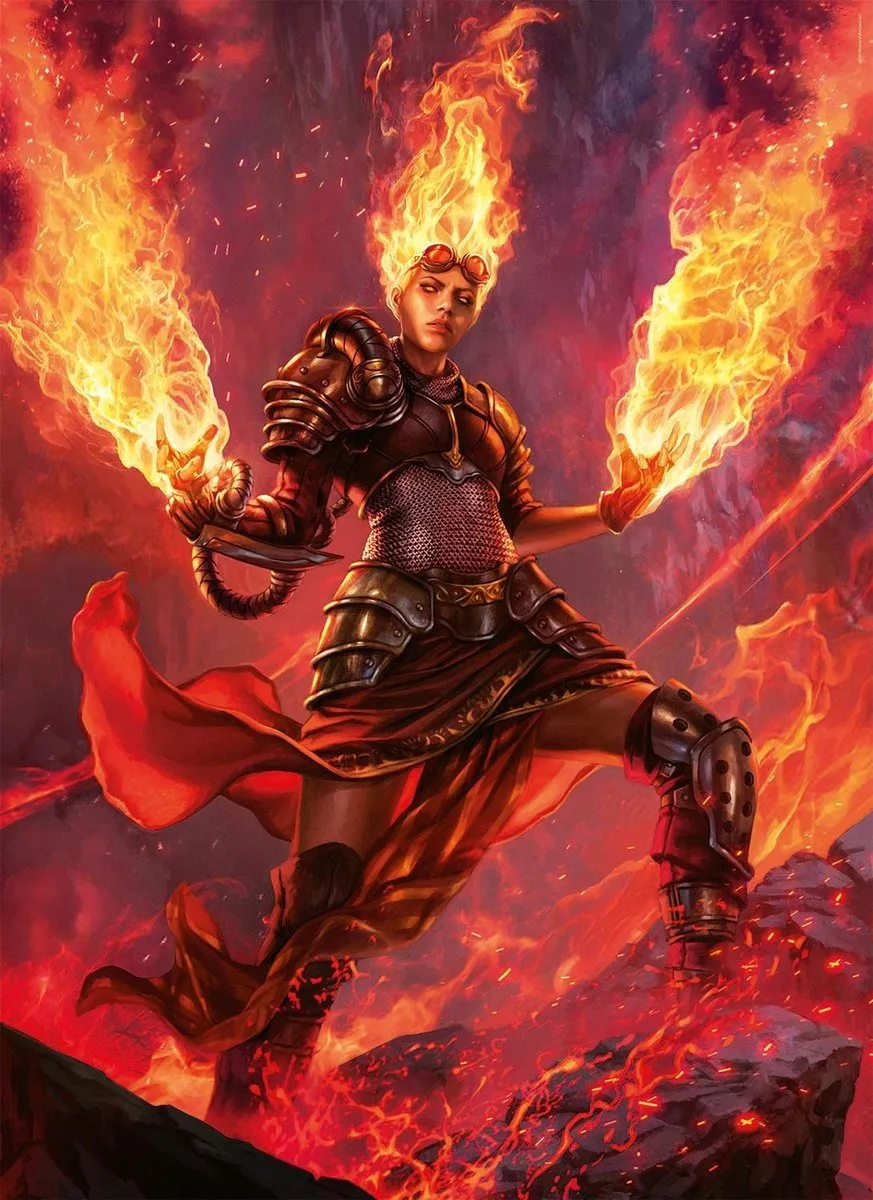 Clementoni Magic The Gathering Legpuzzel 1000 Stuks - Rood
