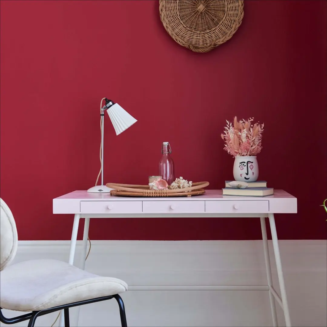 Rust-Oleum Soho Muurverf 2,5L - Chalky Finish Rood
