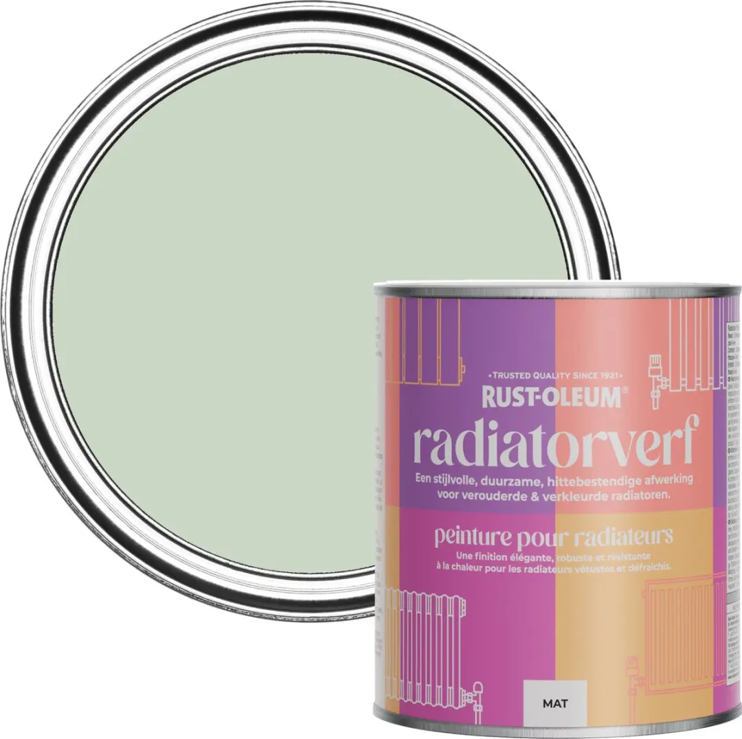 Rust-Oleum Groene Radiatorverf 750ml
