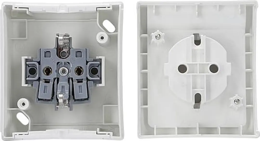Panasonic Viko Buitenstopcontact 1-voudig Wit