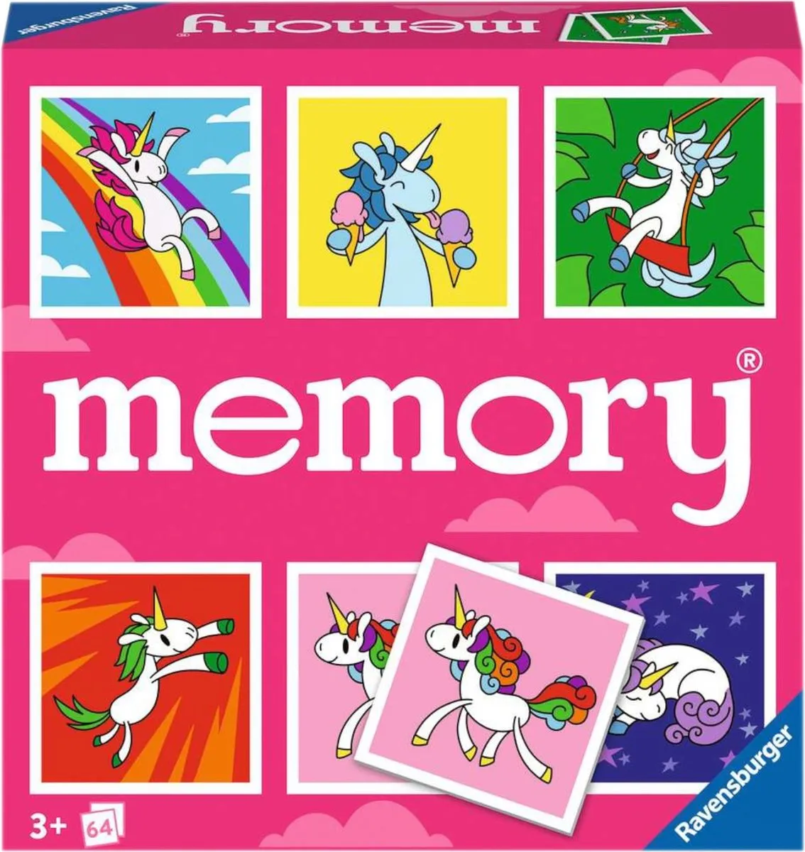 Ravensburger Unicorns Memory 20999 - Bordspel