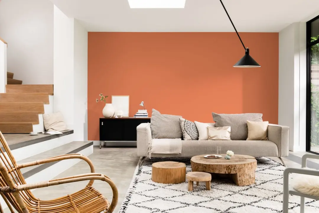 Flexa Strak op de Muur Binnen Mat Fresh Orange Mengverf 1L