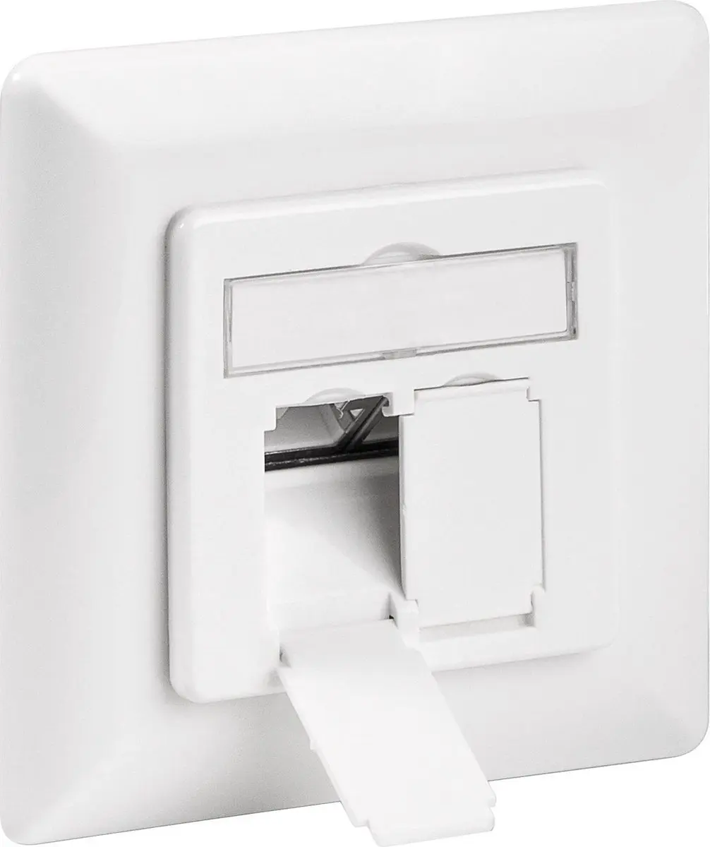Goobay CAT 6A Wandcontactdoos 2x RJ45