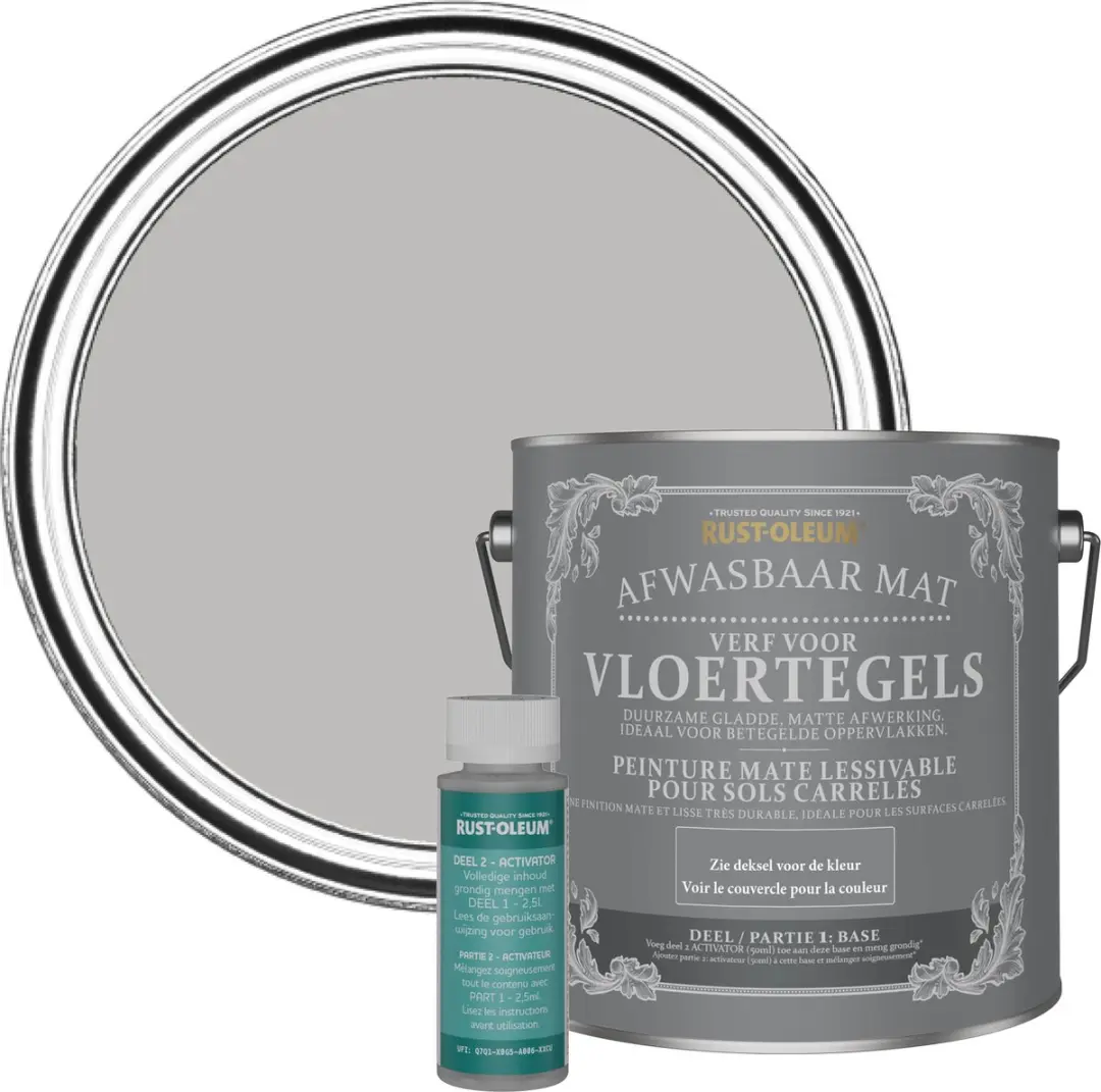 Rust-Oleum Vloertegelverf Flint 2,5L