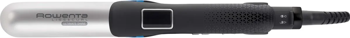 Rowenta SF6220 Stijltang/Krultang - 5 standen - Zwart/Zilver