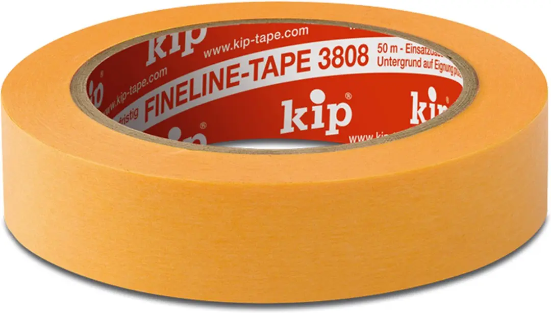 Kip 3808 Fineline Tape Washi - Oranje 18mm