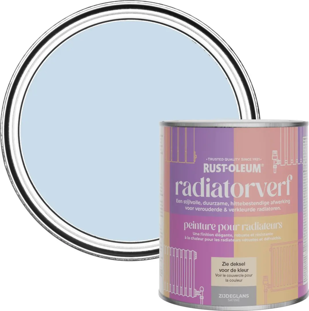 Rust-Oleum Radiatorverf Lichtblauw 750ml